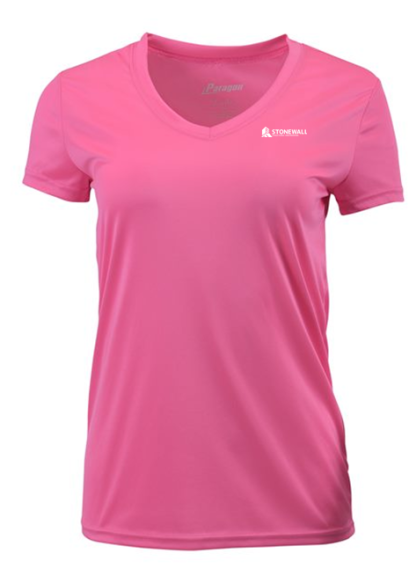 Ladies' V-Neck Performance Tee - Image 3
