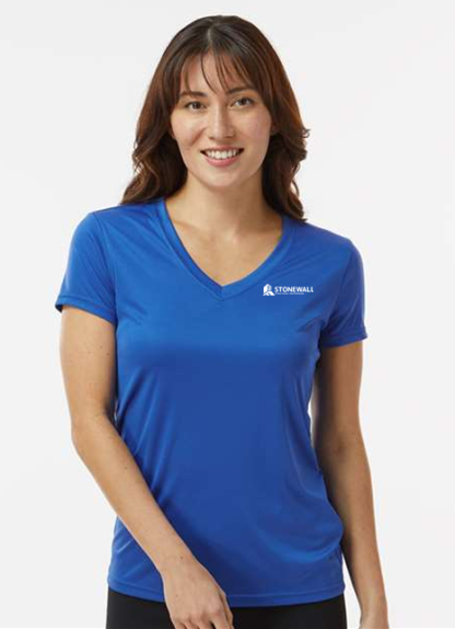 Ladies' V-Neck Performance Tee