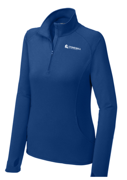 Ladies' Stretch 1/4 Zip - Image 3