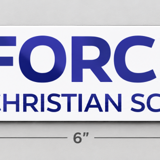Forcey Christian Car Magnet